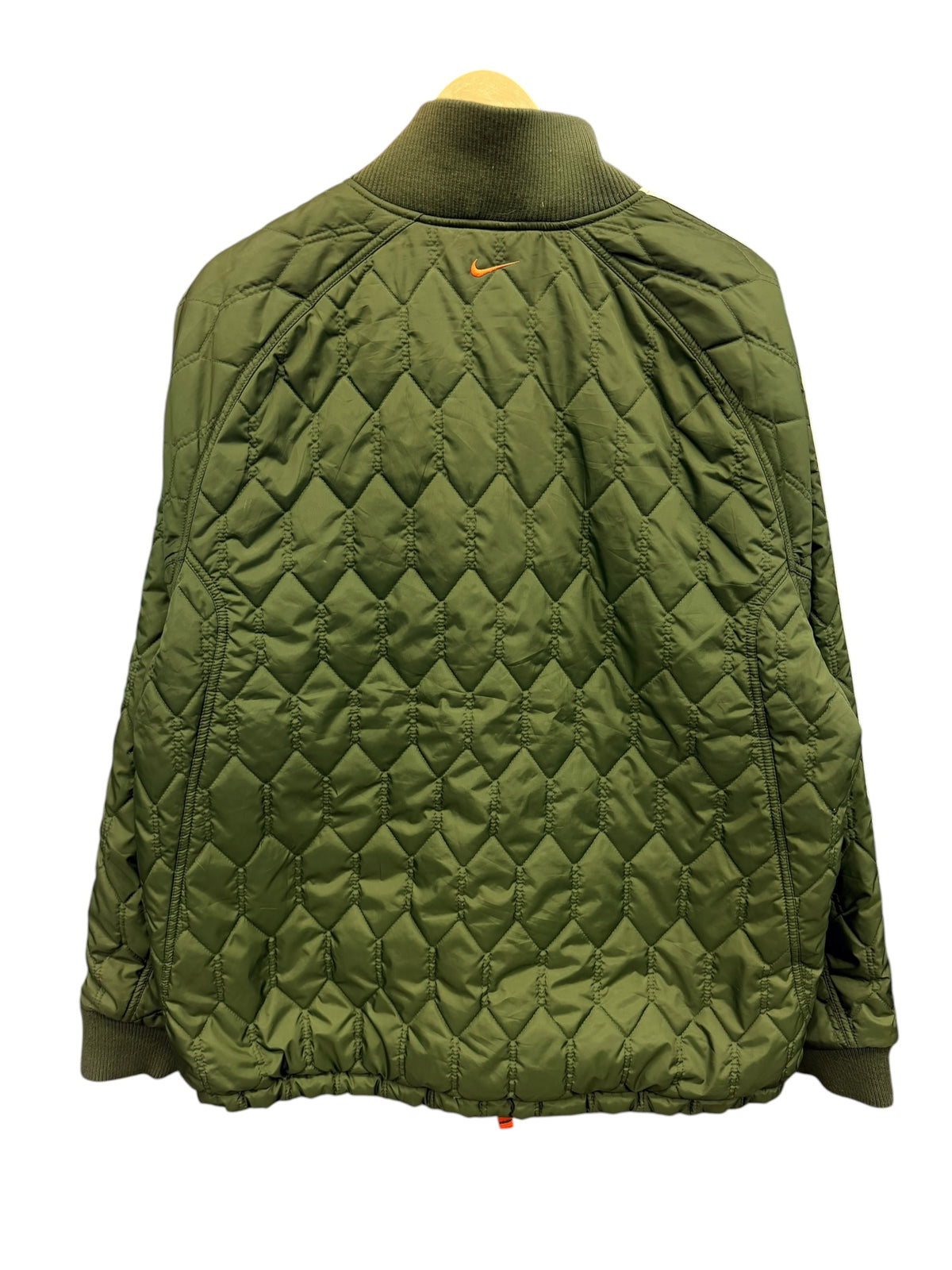 Vintage 2000s Nike Green Micro Puffer Jacket XL