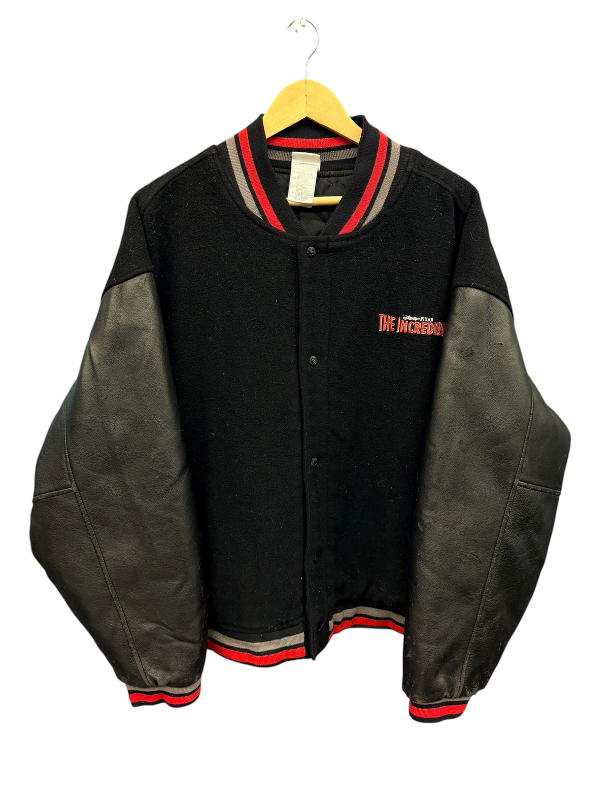 Vintage 2000s The Incredibles Disney Varsity Jacket XL