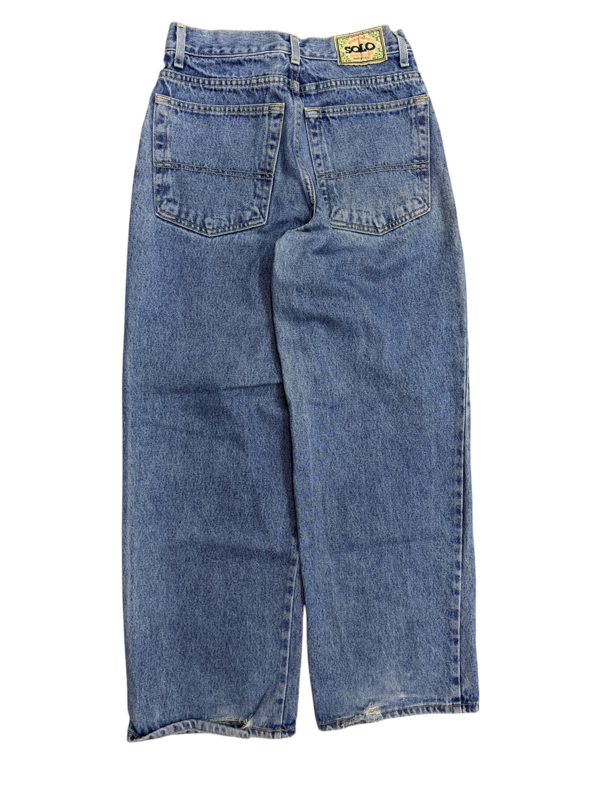 Vintage 2000s Solo Seymour Blue Denim Baggy Pants 30W