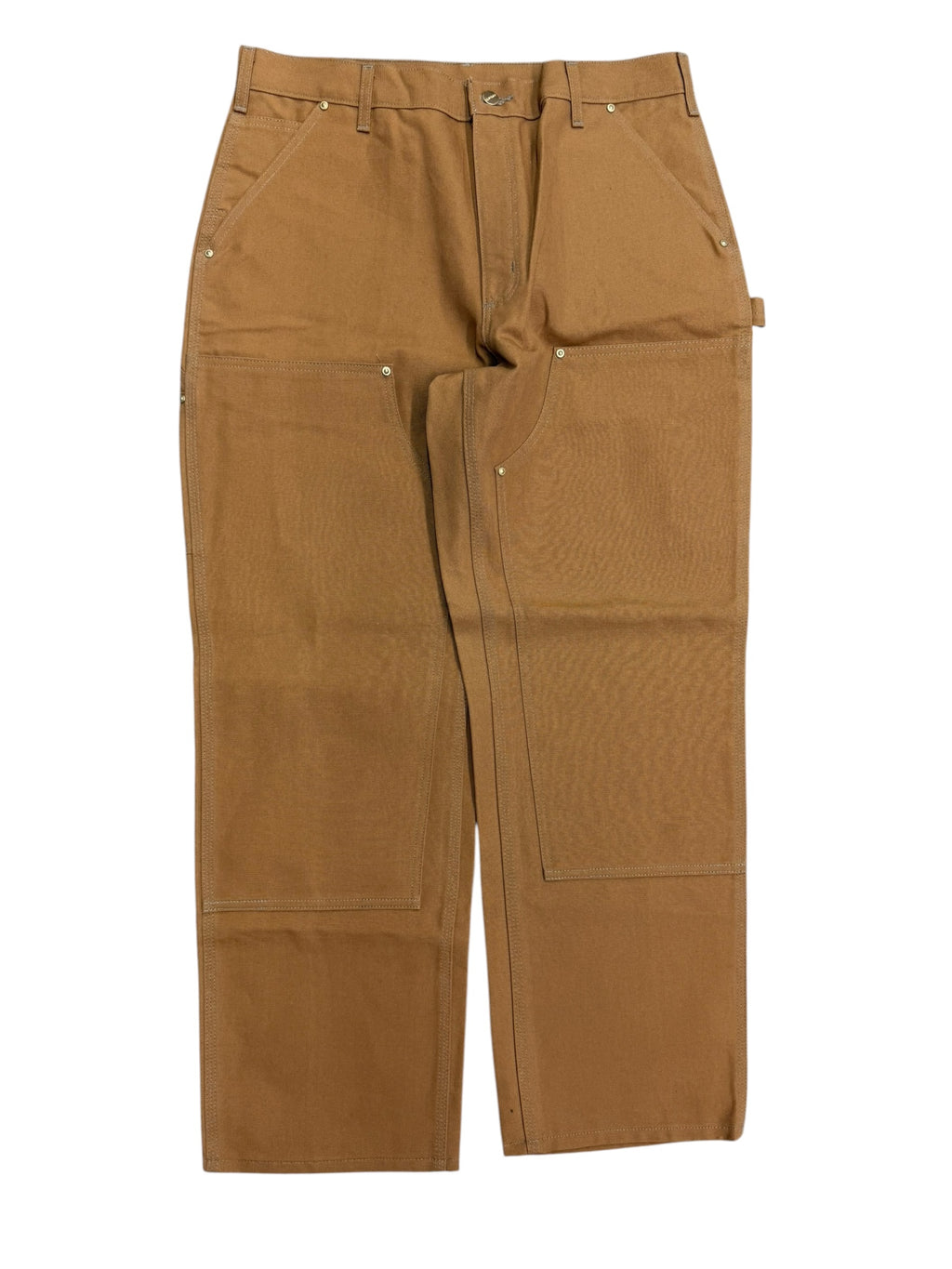 Vintage 2000s Carhartt Khaki Double Knee Pants 36W NWT