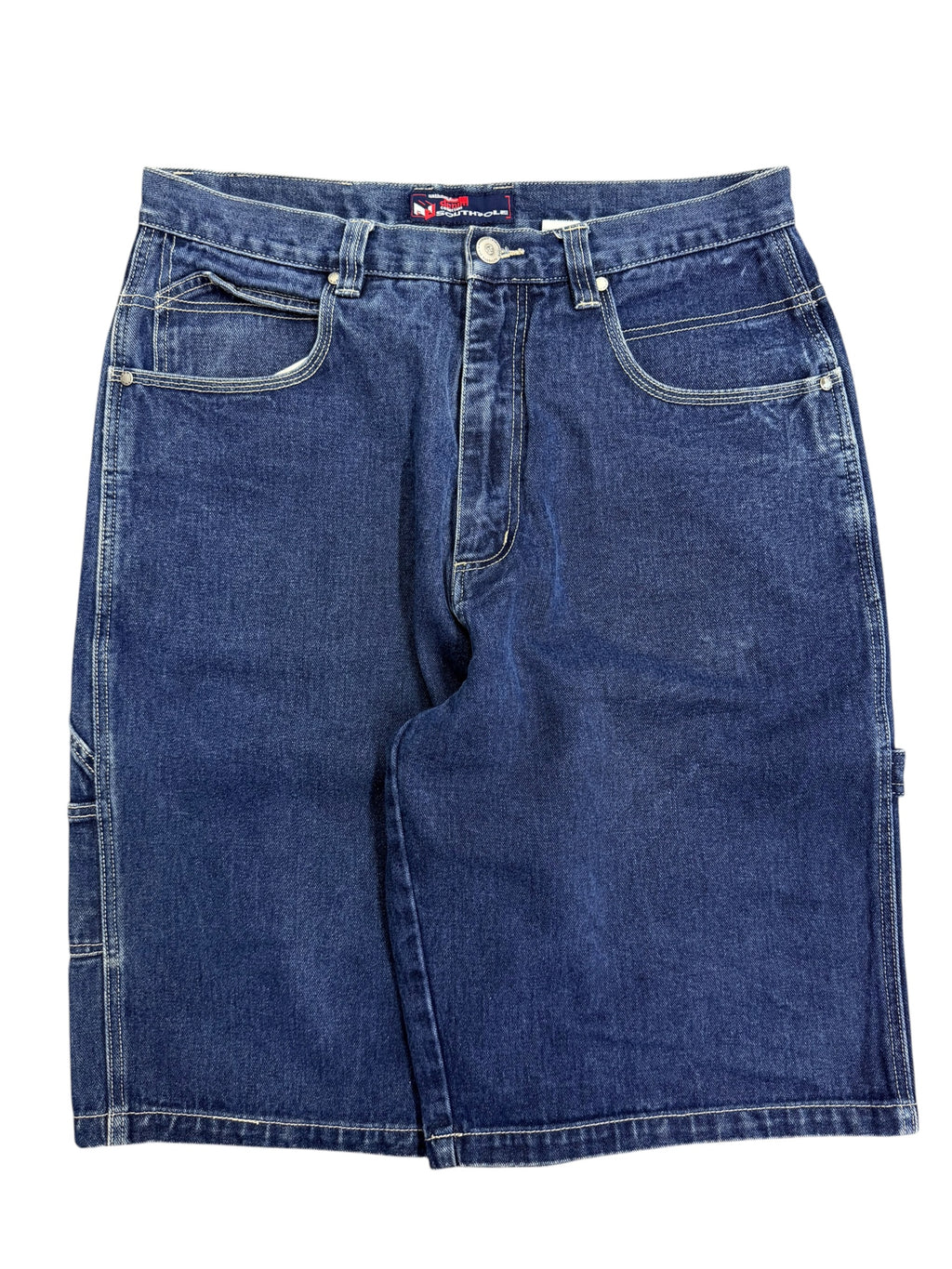 Vintage 2000s Southpole 3D Raw Fit Denim Jorts 36W
