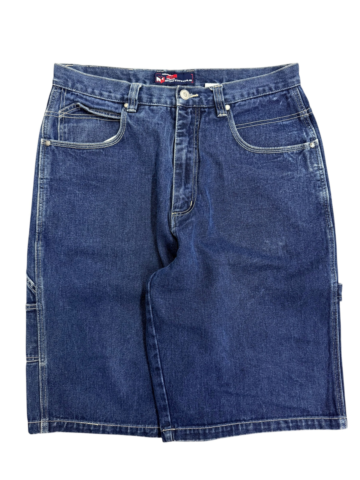 Vintage 2000s Southpole 3D Raw Fit Denim Jorts 36W