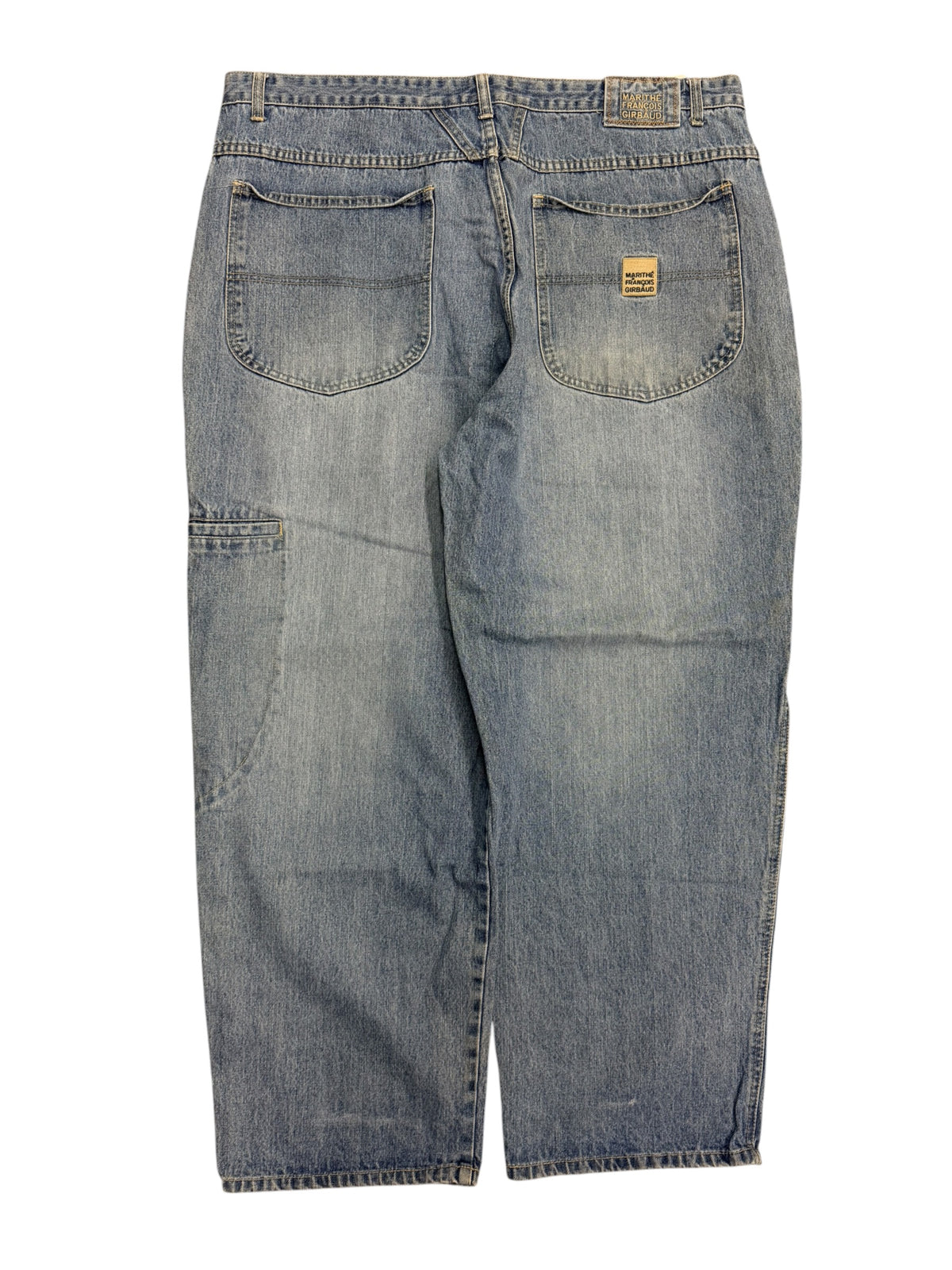 Vintage 2000s Girbaud Blue Baggy Denim Pants 44W