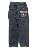 Vintage 1990s South Pole Micro Tech Black Denim Pants 34W