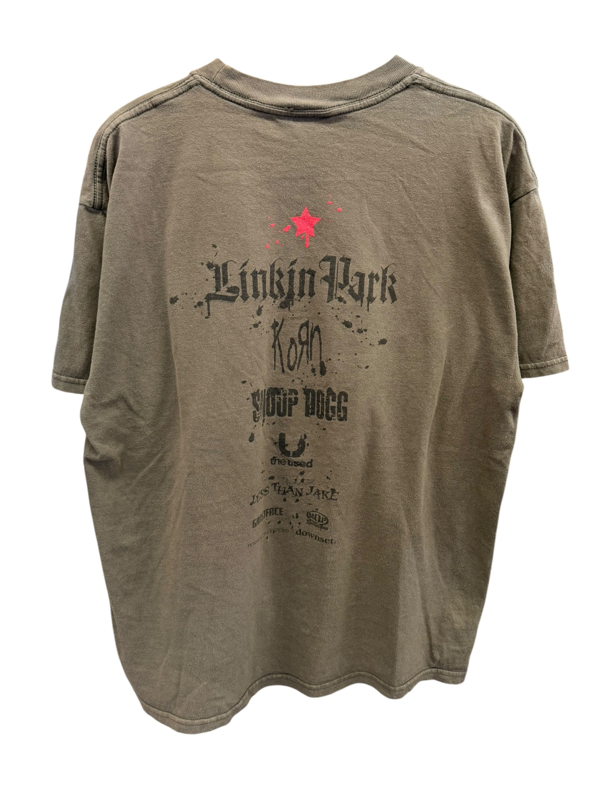 Vintage 2000s Projekt Revolution Linkin Park Korn Shirt Large