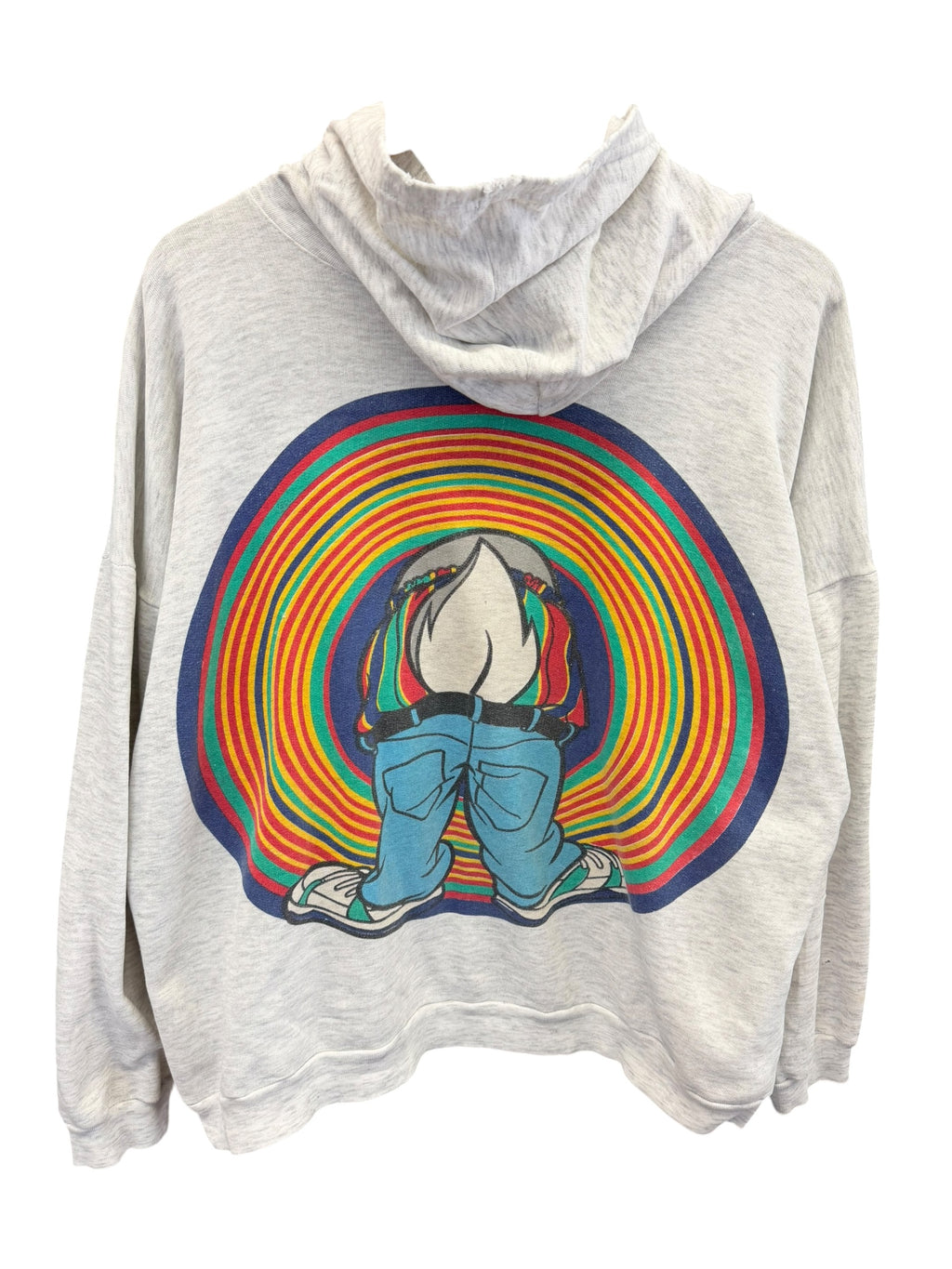 Vintage 1990s Bugs Bunny Hoodie Sweater Medium