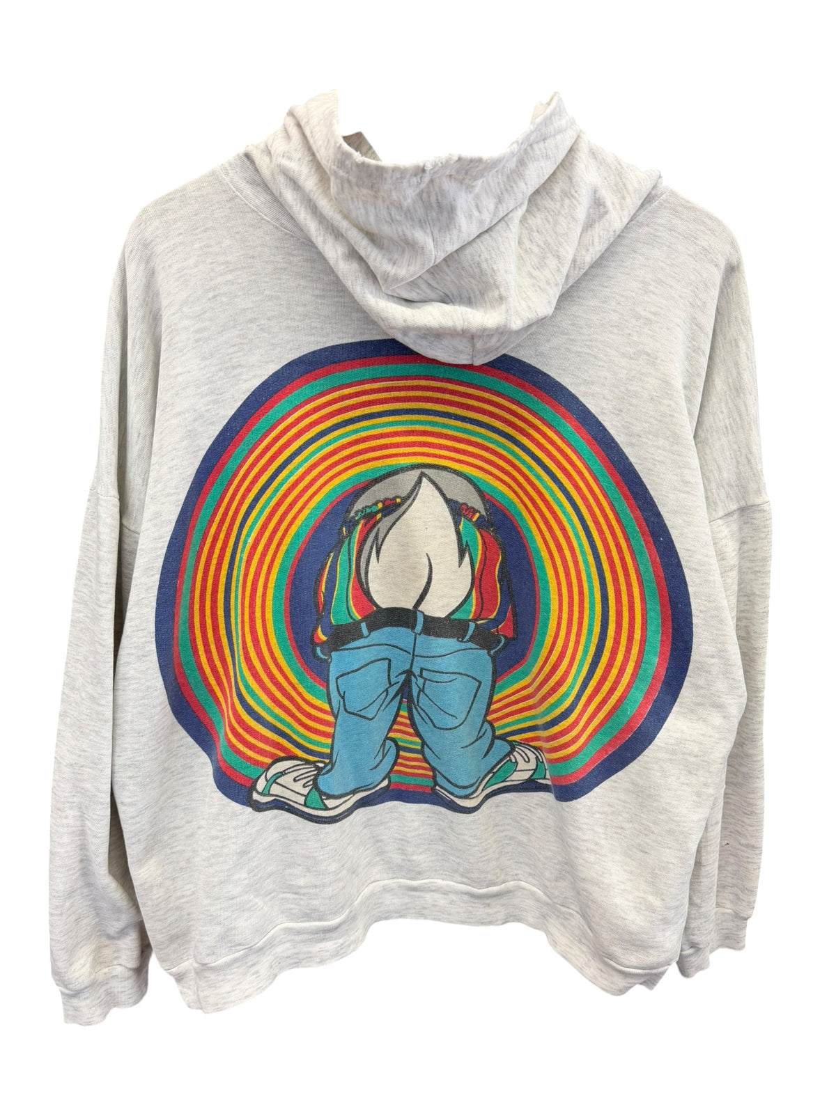 Vintage 1990s Bugs Bunny Hoodie Sweater Medium