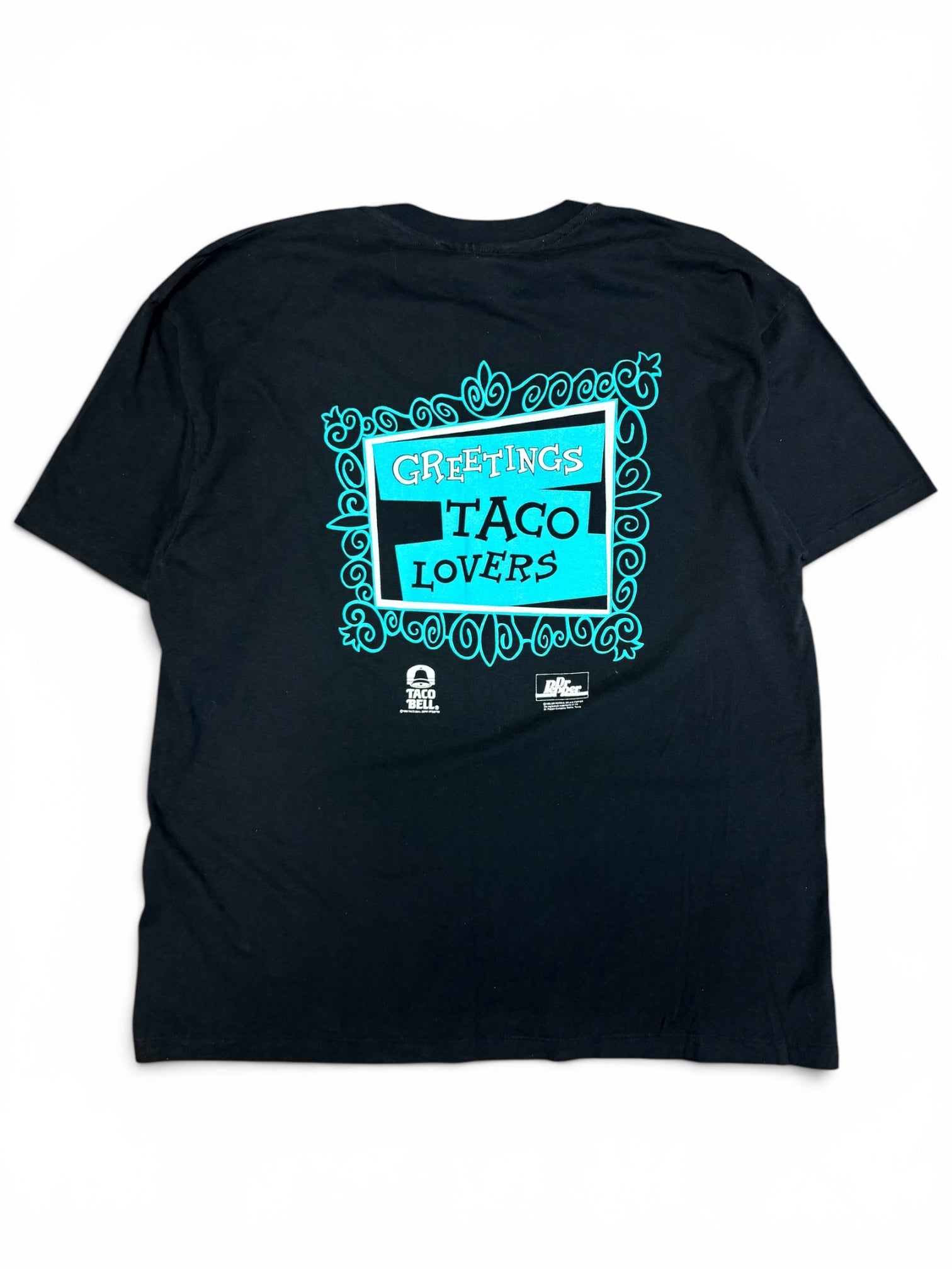 Vintage 1990s Rocky & Bullwinkle Taco Bell Promo Shirt XL