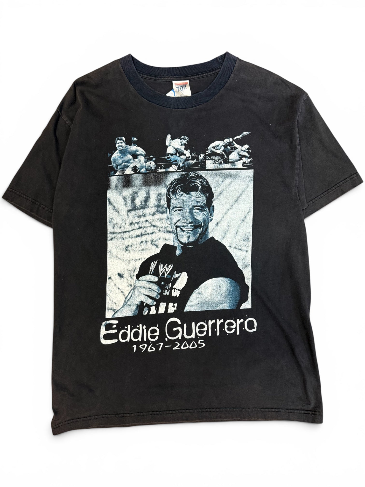 Vintage 2000s Eddie Guerrero WWE Tribute Shirt Large