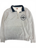 2010s Harley Davidson Motorcycles Quarter Zip Sweater Medium