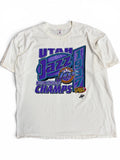 Vintage 1990s Utah Jazz Conference Champions Graphic Shirt 2XL