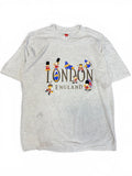 Vintage 1990s Garfield London England Graphic Shirt Large