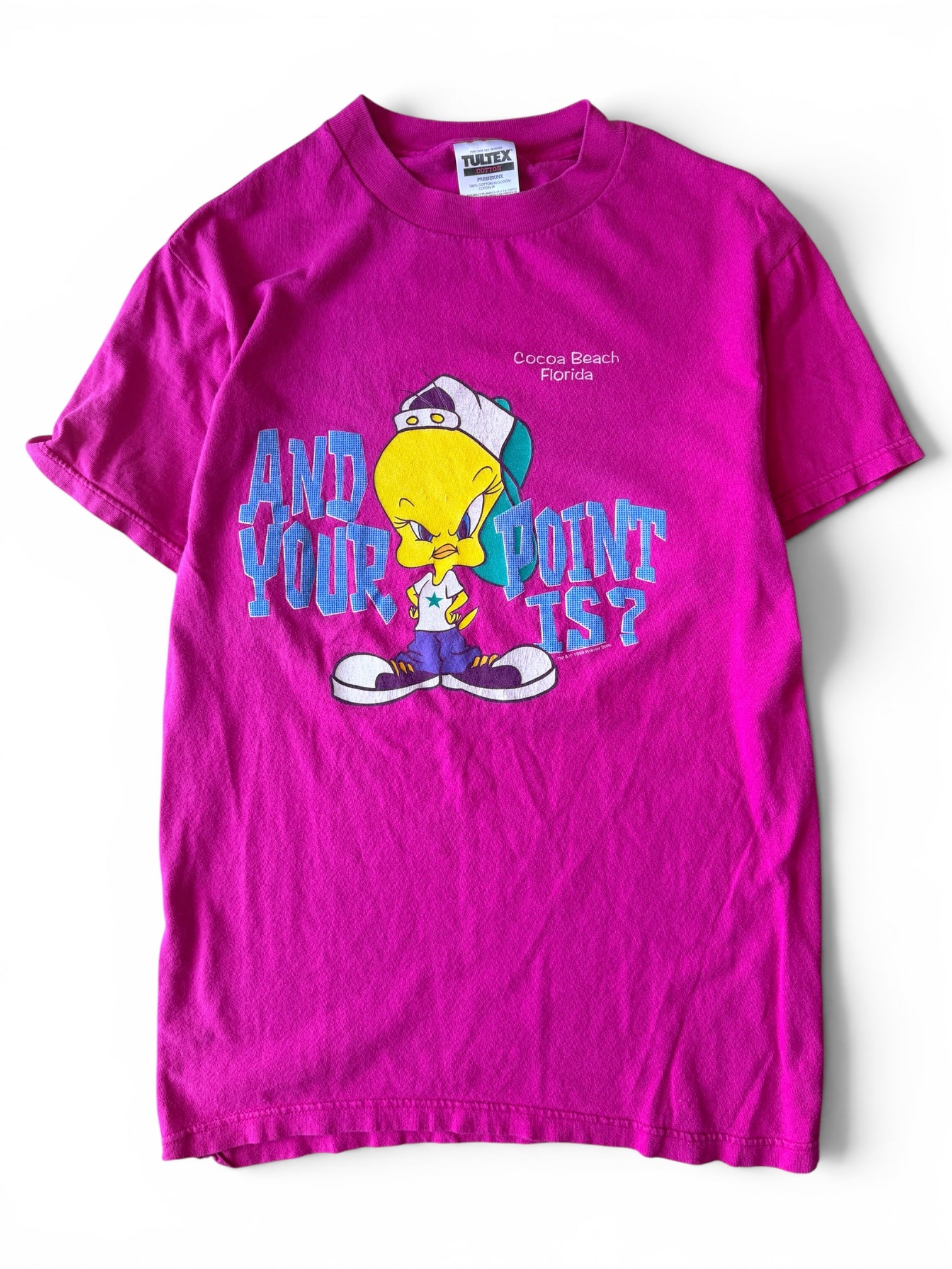 Vintage 1990s Tweety Bird And Your Point Is Shirt Small