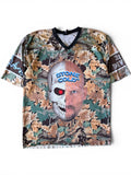 Vintage 1990s Stone Cold Steve Austin WWF Camo Jersey Large