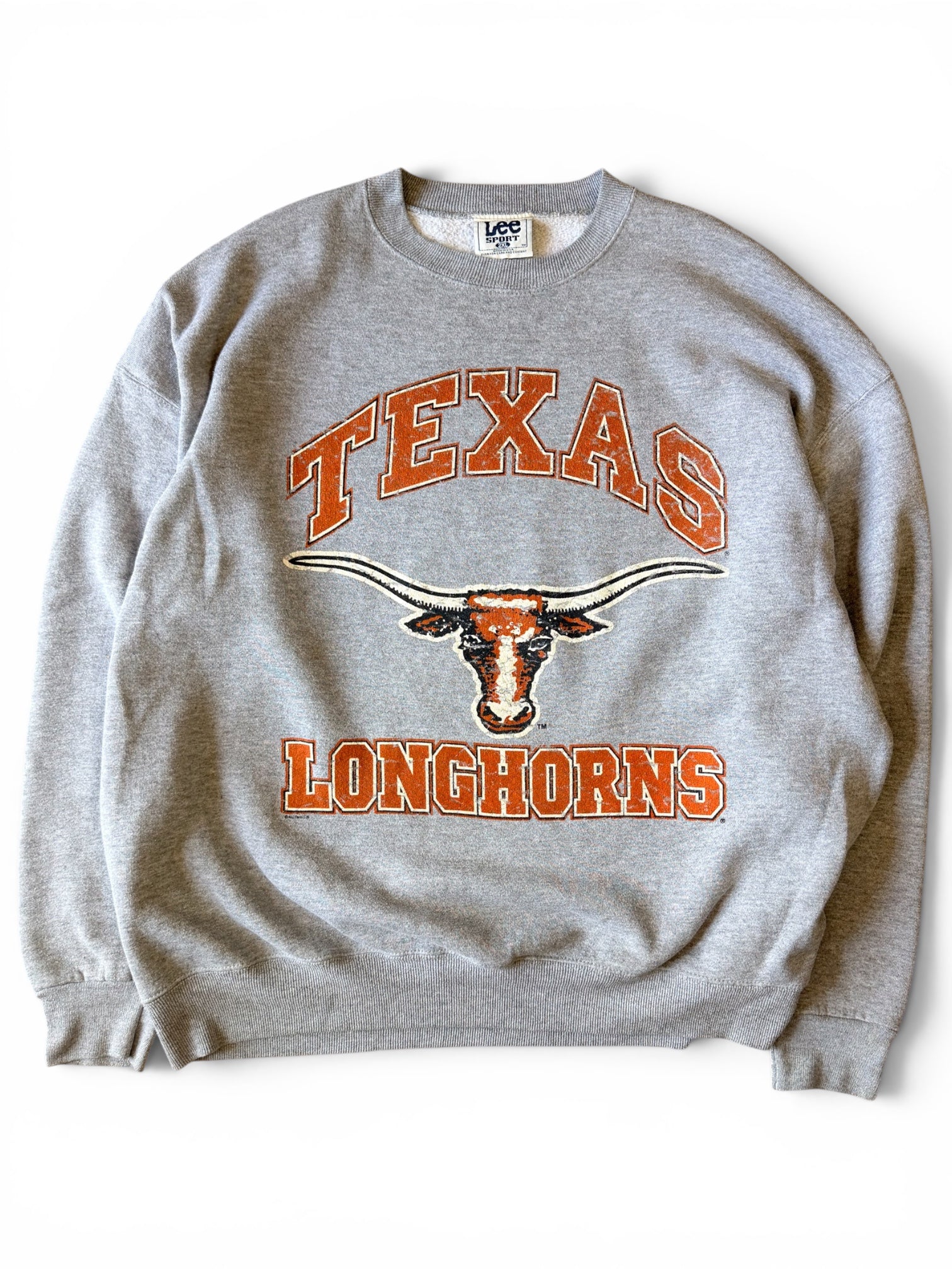 Vintage 1990s Texas Longhorns Graphic Crewneck Sweater 2XL