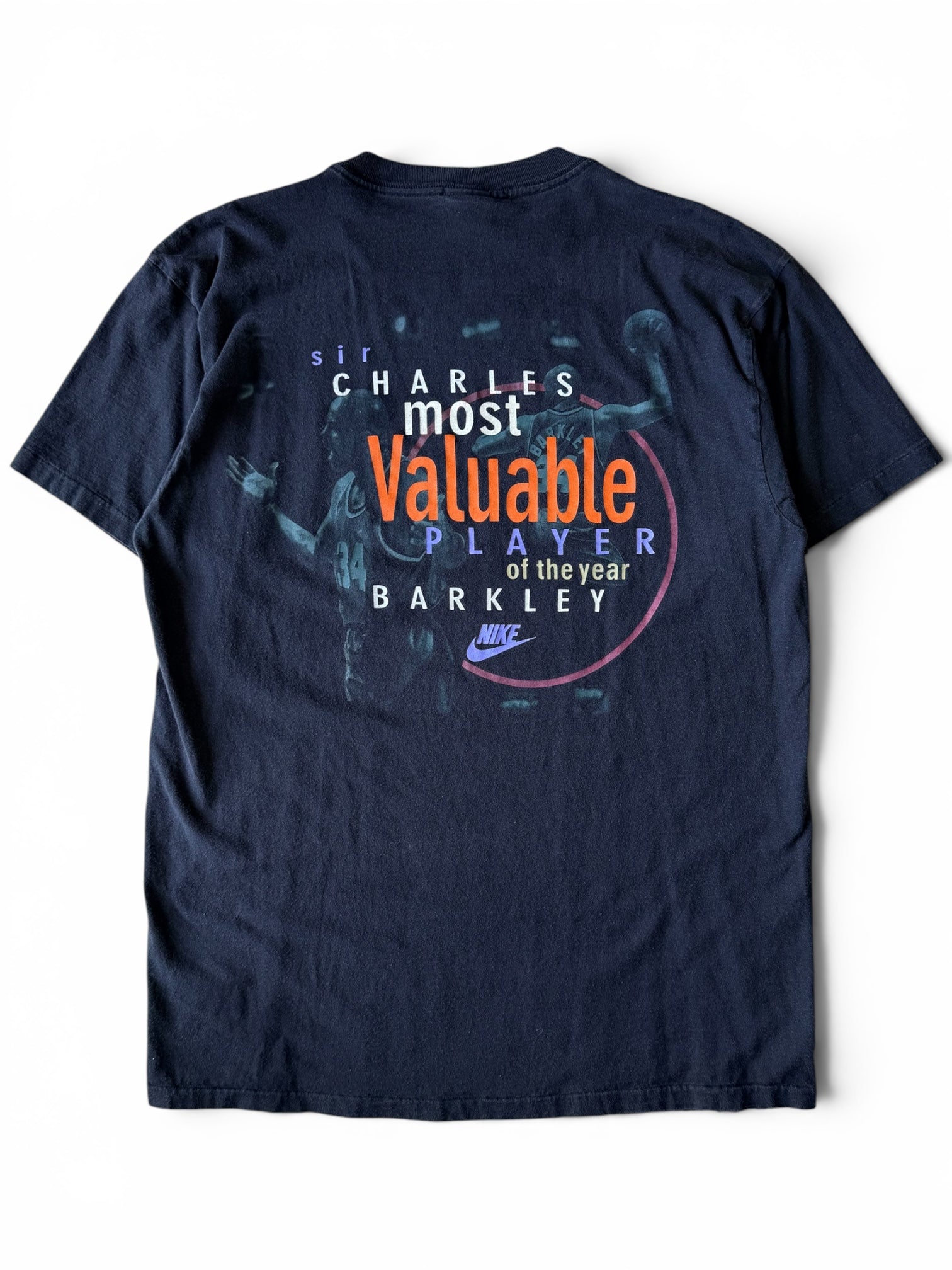 Vintage 1990s Sir Charles Barkley Nike Graphic Shirt XL