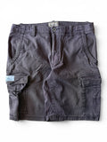 Vintage 2000s JNCO Brown Baggy Cargo Shorts 34W