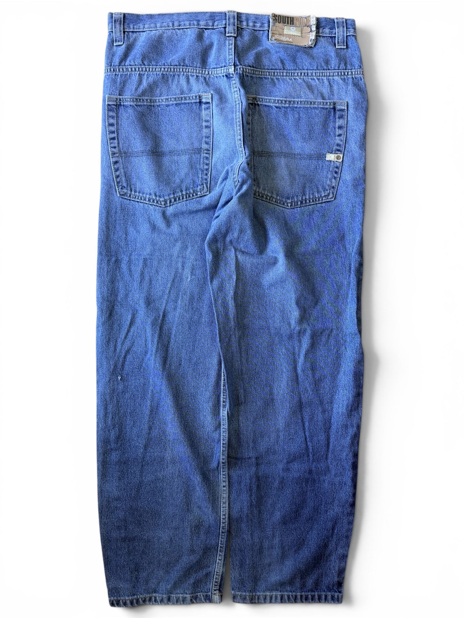 Vintage 2000s South Pole Wide Leg Baggy Denim Pants 38x32