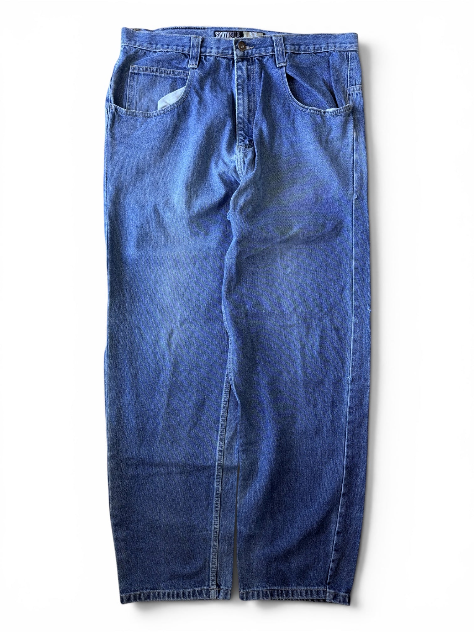 Vintage 2000s South Pole Wide Leg Baggy Denim Pants 38x32