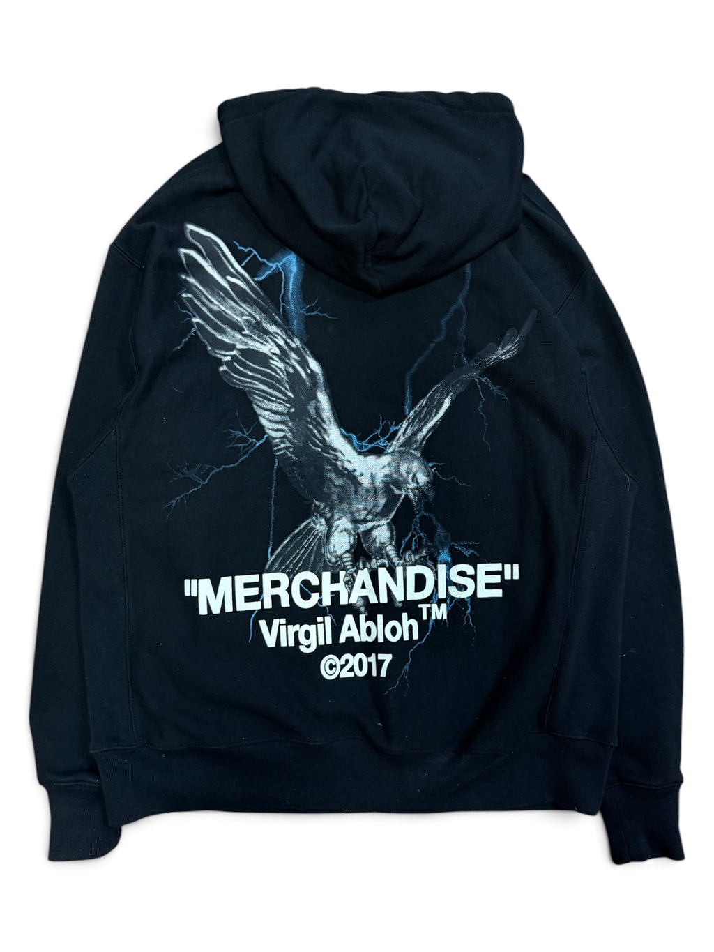 2017 Virgil Abloh Travis Scott Birds Eye View Tour Hoodie Large