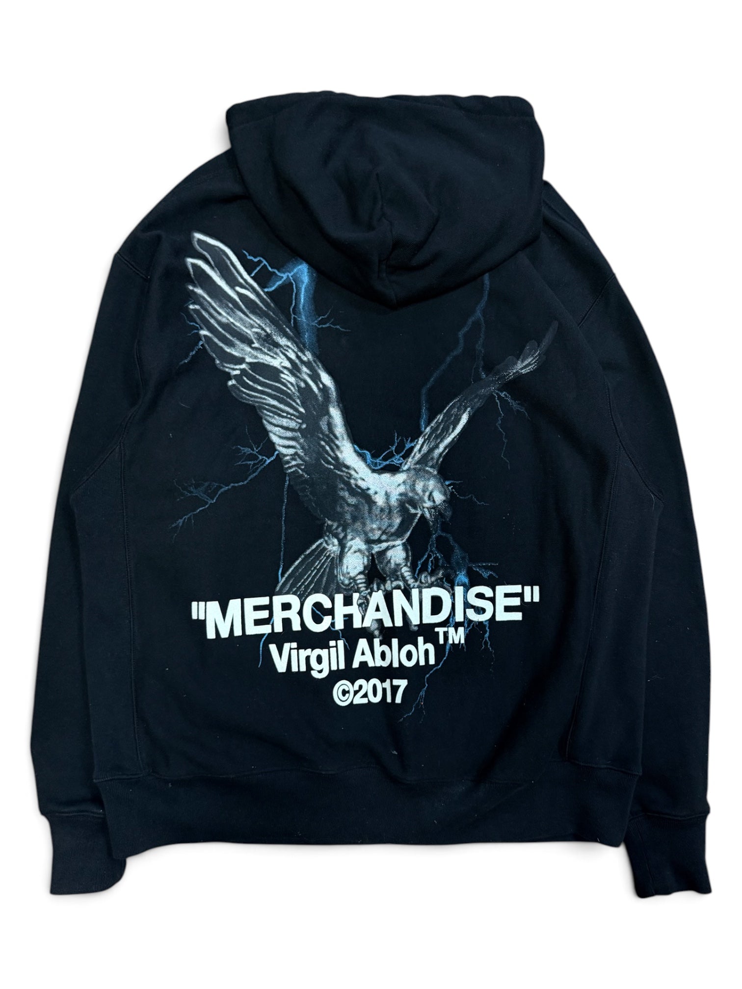 2017 Virgil Abloh Travis Scott Birds Eye View Tour Hoodie Large