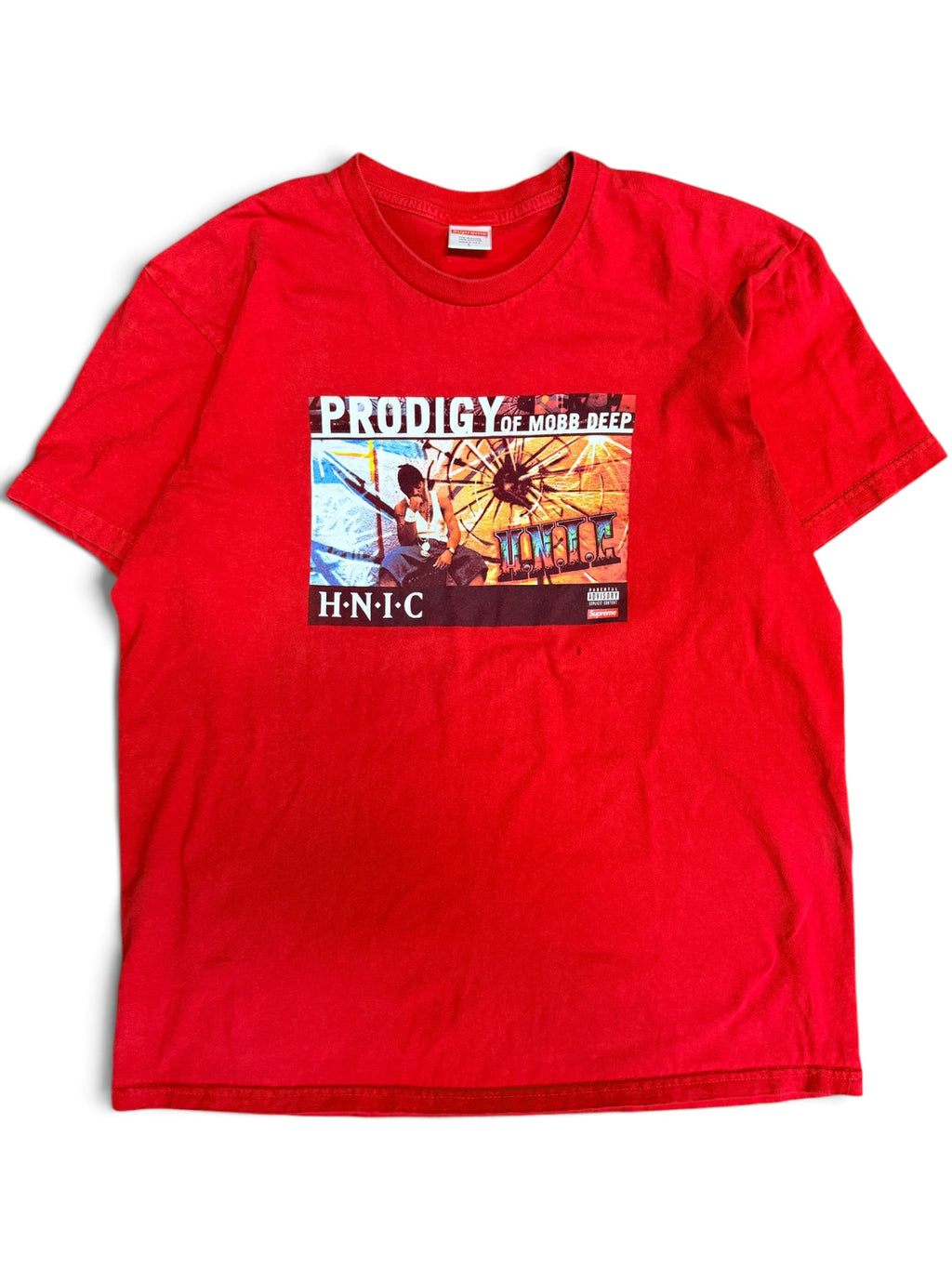 Supreme Prodigy Of Mobb Deep HNIC Graphic Shirt Large