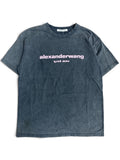 Alexander Wang New York Acid Wash Logo Shirt Large