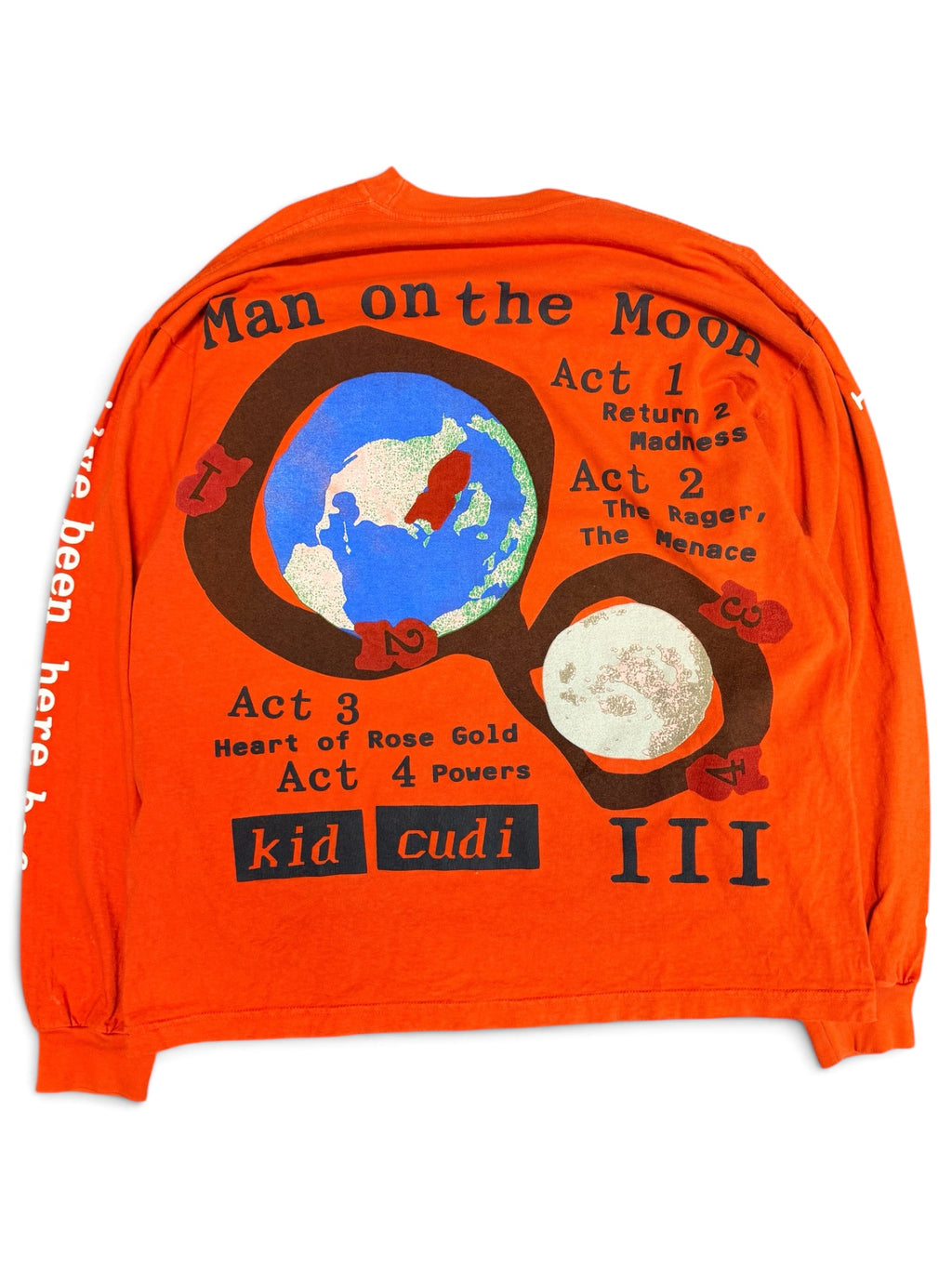 CPFM Kid Cudi Man On The Moon Shirt Large