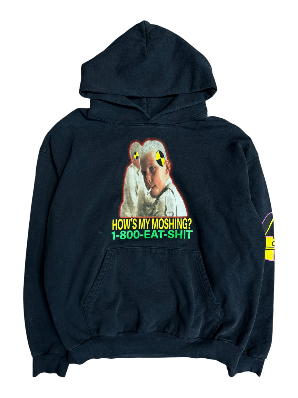 A$AP Rocky Testing Pass The Smoke Hoodie Sweater XL