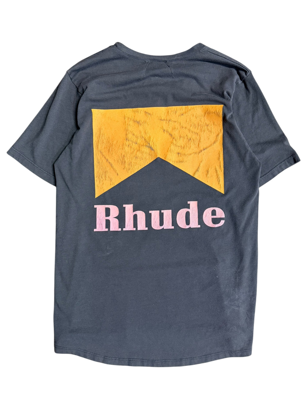 Rhude Cigarettes Logo Graphic Shirt Medium