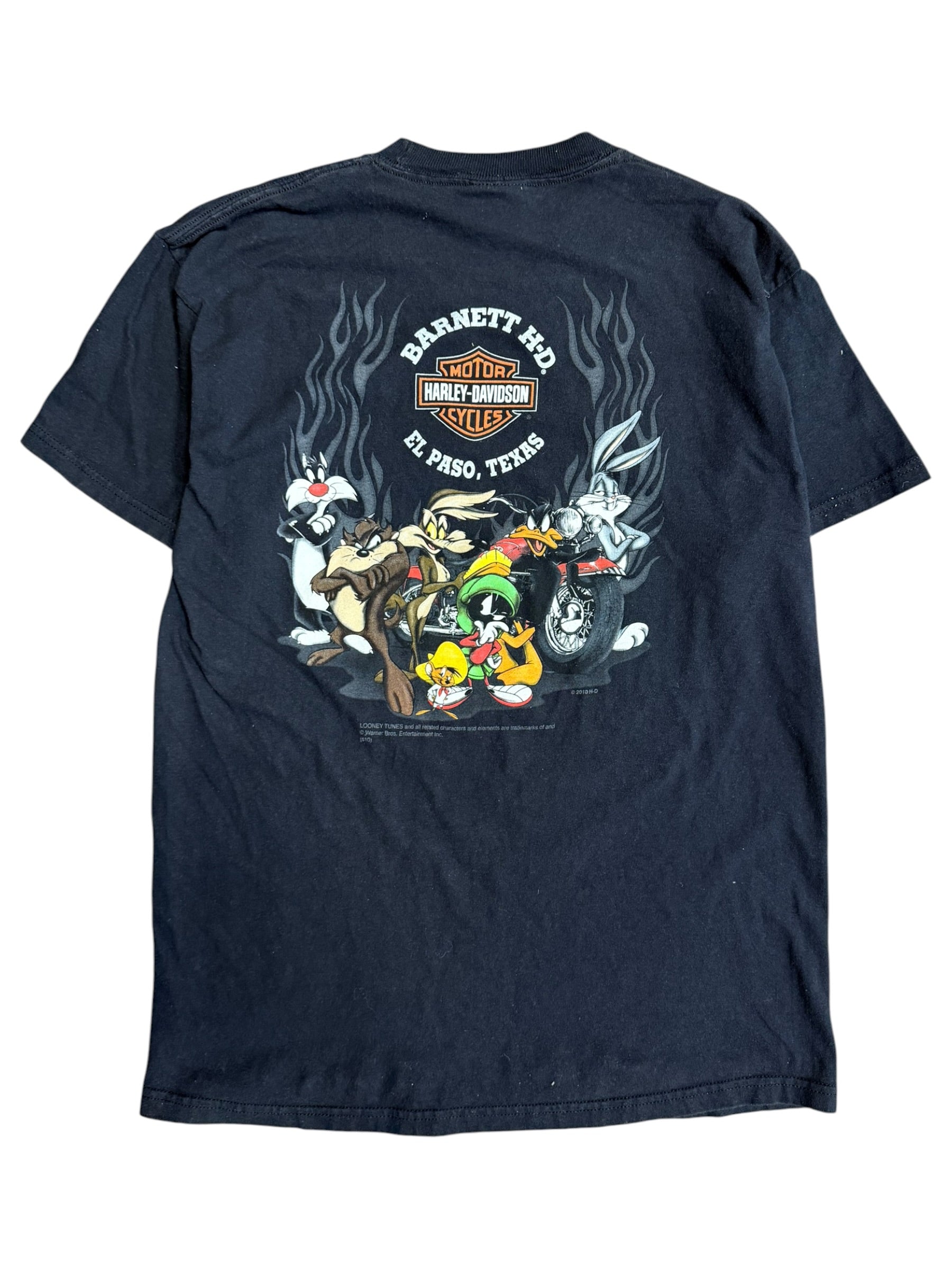 2000s Harley Davidson Bugs Bunny Graphic Shirt Medium