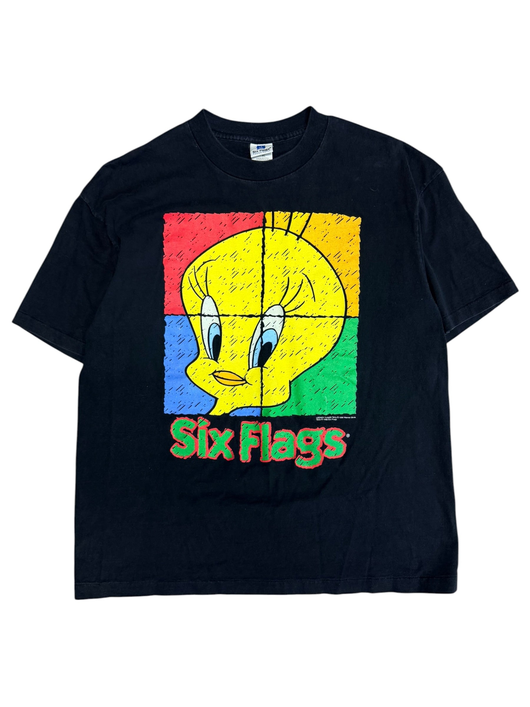 Vintage 1990s Tweety Bird Graphic Shirt XL