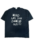 Vintage 2000s Who Let The Dawgs Out Graphic Shirt XL