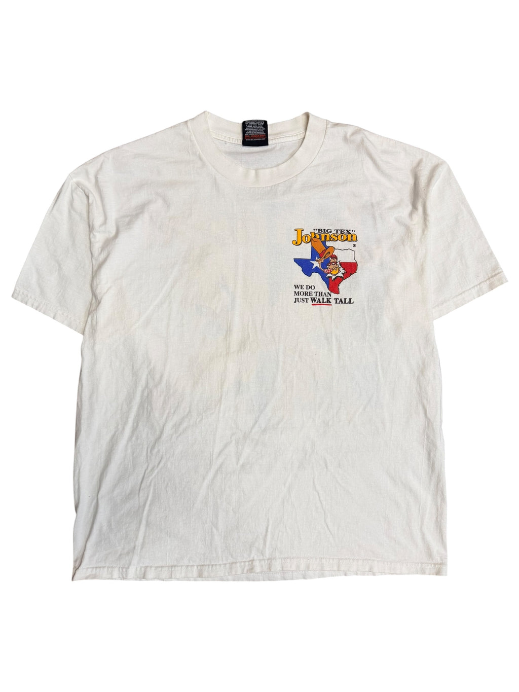 Vintage 1990s Big Tex Johnson Graphic Shirt XL