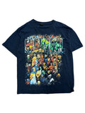 Vintage 2000s Marvel Superheros Graphic Shirt Large