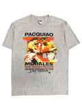 Vintage 2000s Pacquiao Vs Morales Boxing Shirt Large