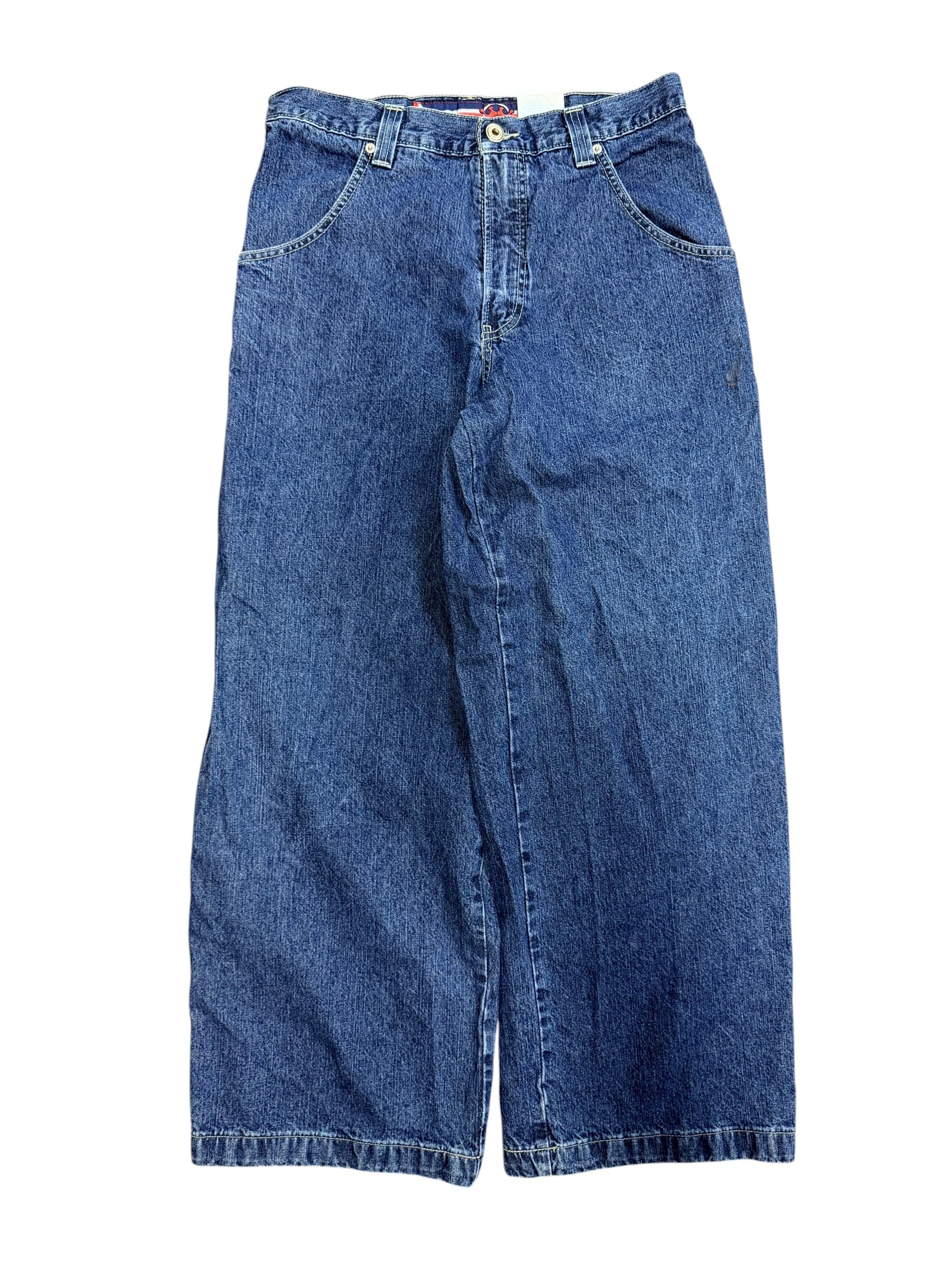 Vintage 1990s JNCO Tribal Denim Pants 32x30
