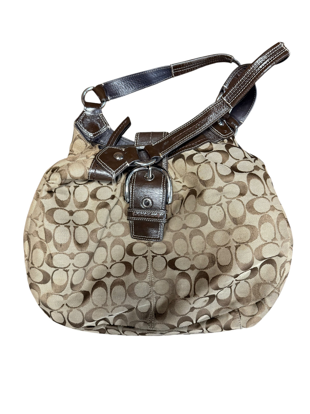 2000s Coach SoHo Signature Canvas Purse