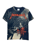 Vintage 2000s Metallica All Over Print Shirt Size Small