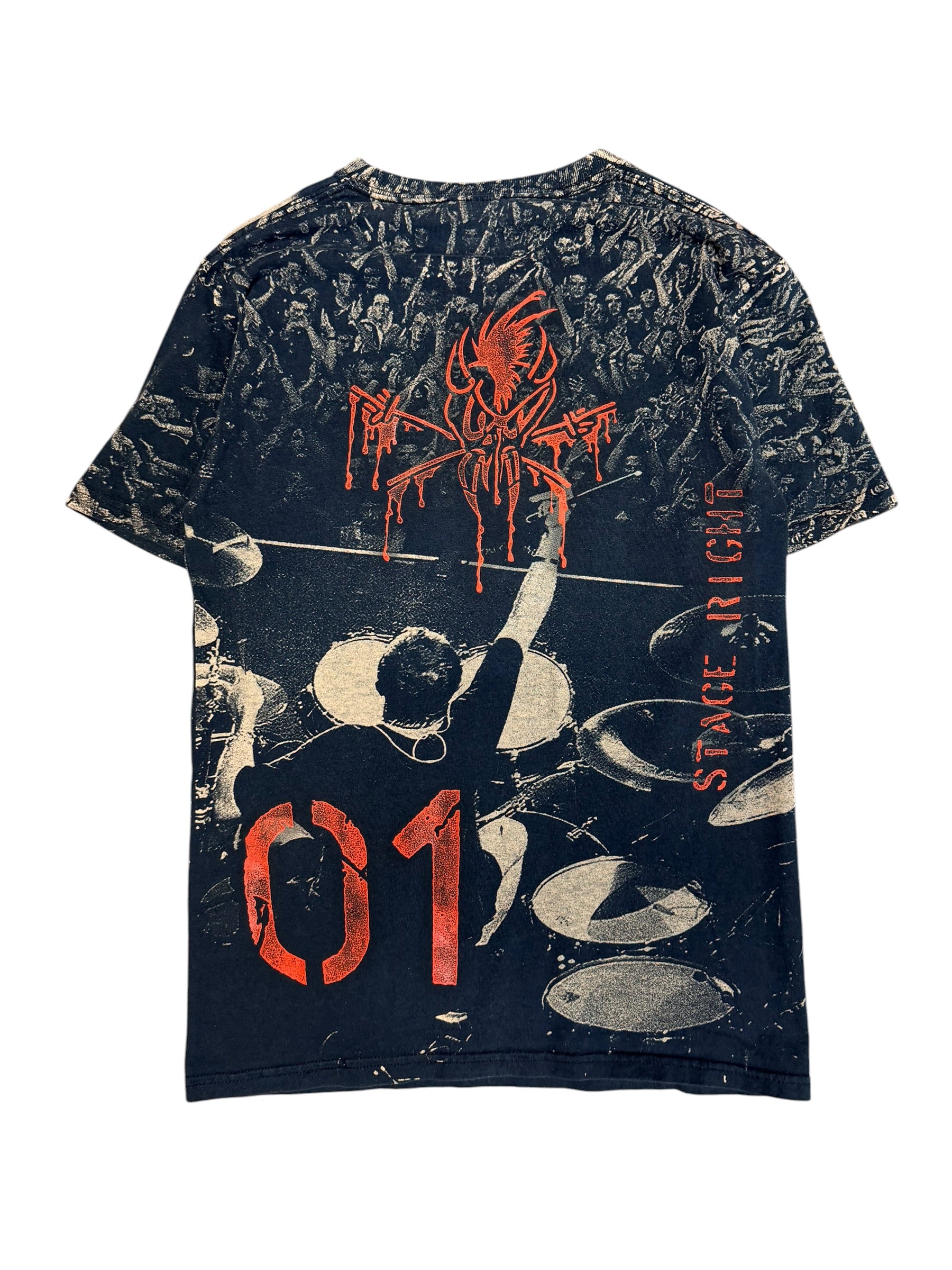 Vintage 2000s Metallica All Over Print Shirt Size Small