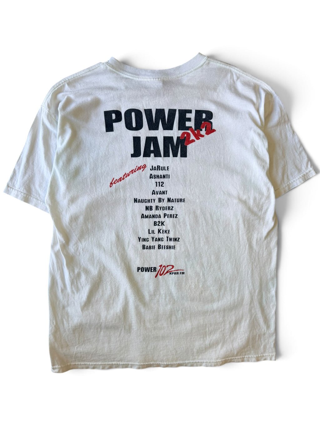 Vintage 2000s Power Jam Rap Concert El Paso Shirt XL