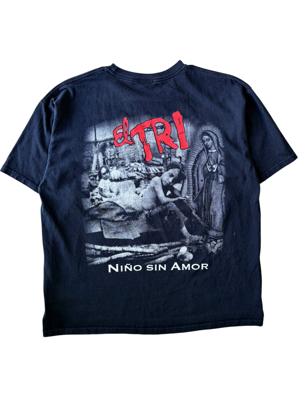 Vintage 2000s El Tri Nino Sin Amor Bootleg Shirt Large
