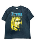 Vintage 1990s Nirvana Kurt Cobain Bootleg Shirt XL
