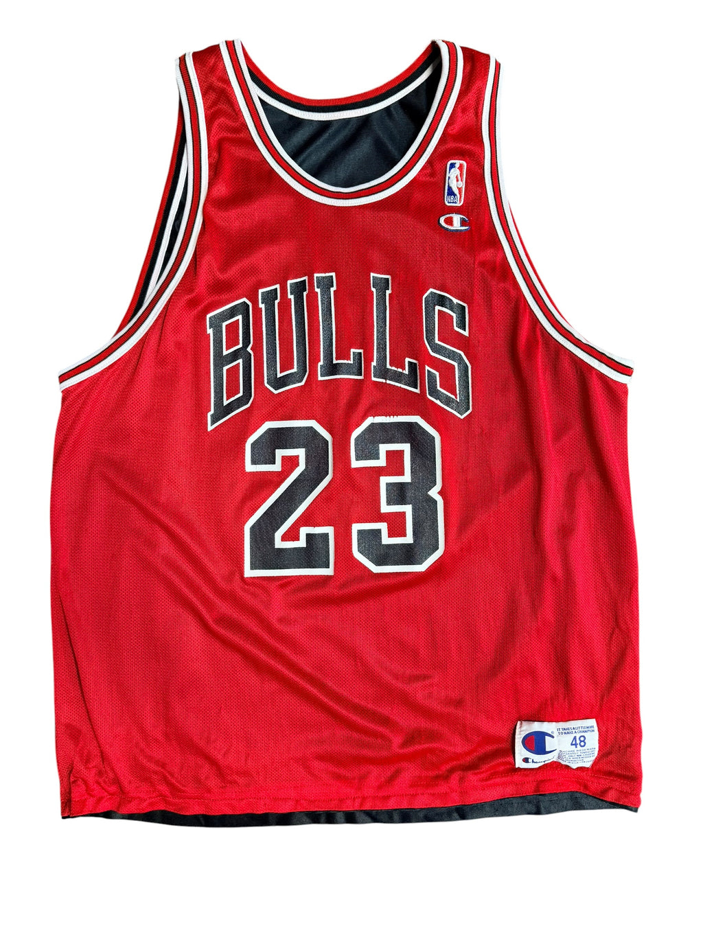 Vintage 1990s Michael Jordan Champion Reversible Jersey XL
