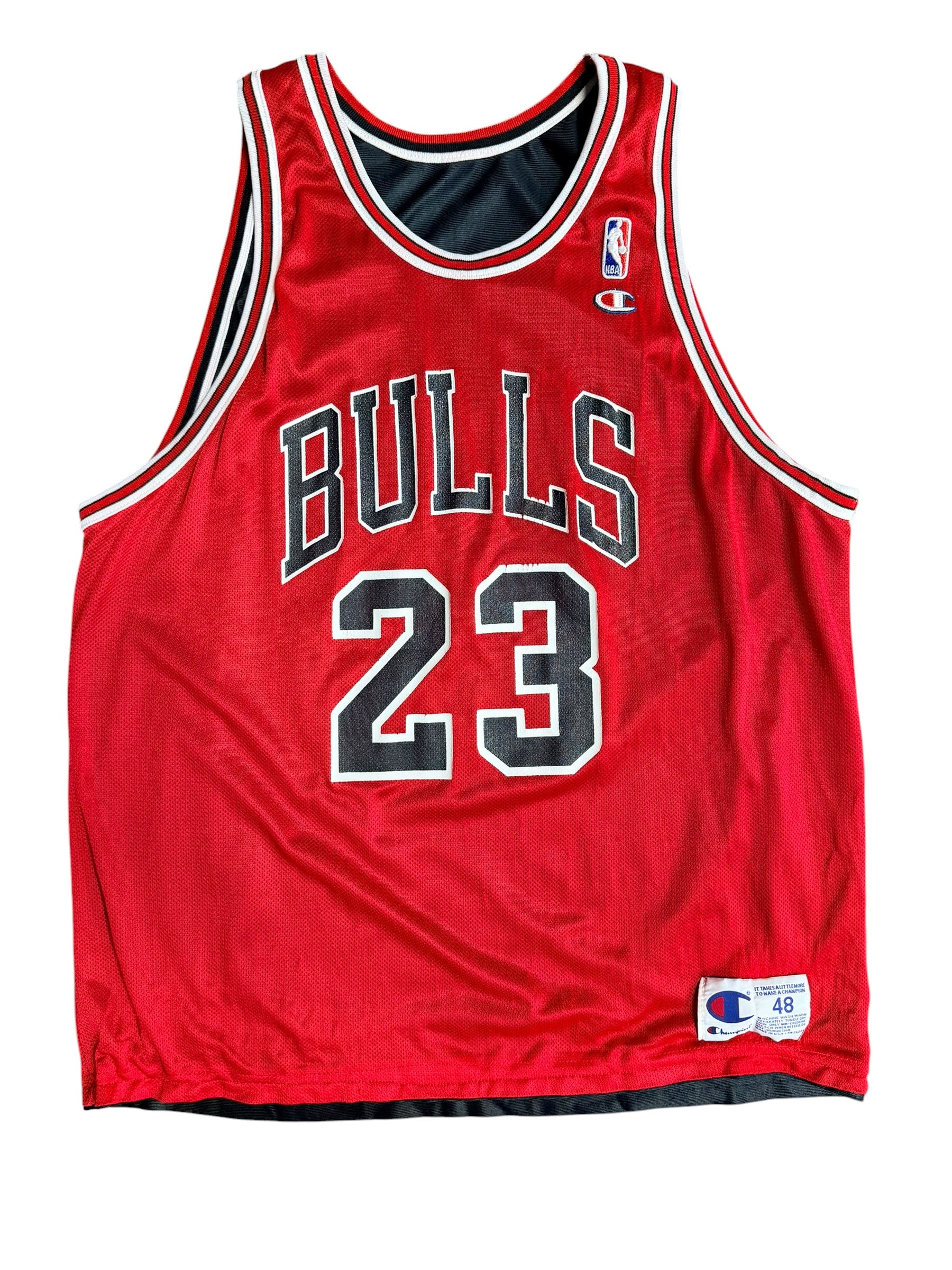 Vintage 1990s Michael Jordan Champion Reversible Jersey XL