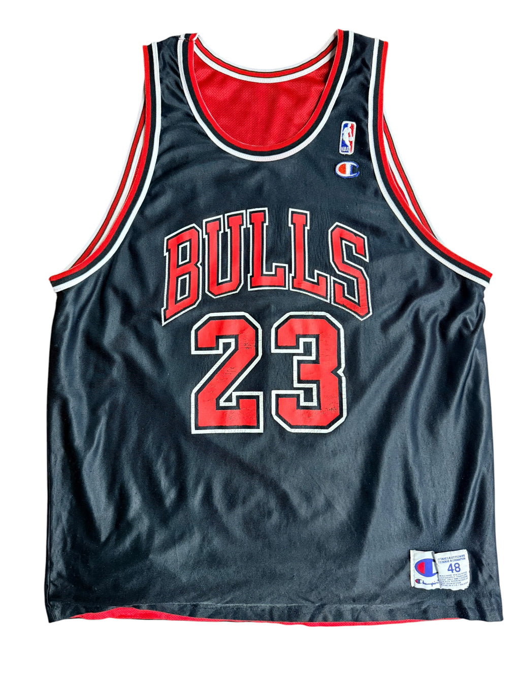 Vintage 1990s Michael Jordan Champion Reversible Jersey XL