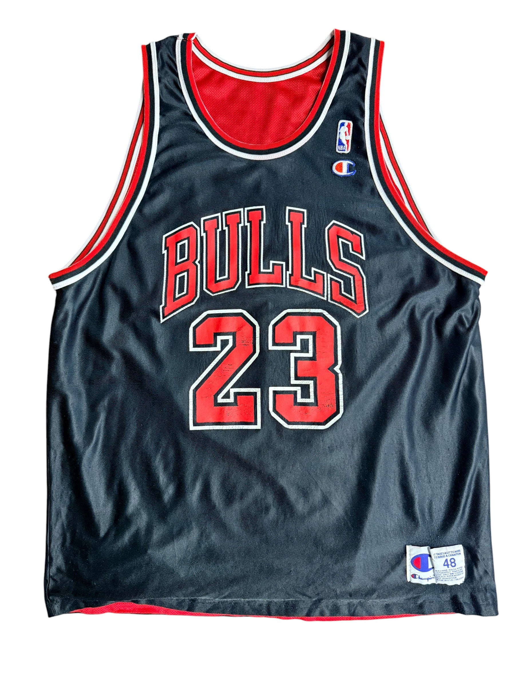 Vintage 1990s Michael Jordan Champion Reversible Jersey XL
