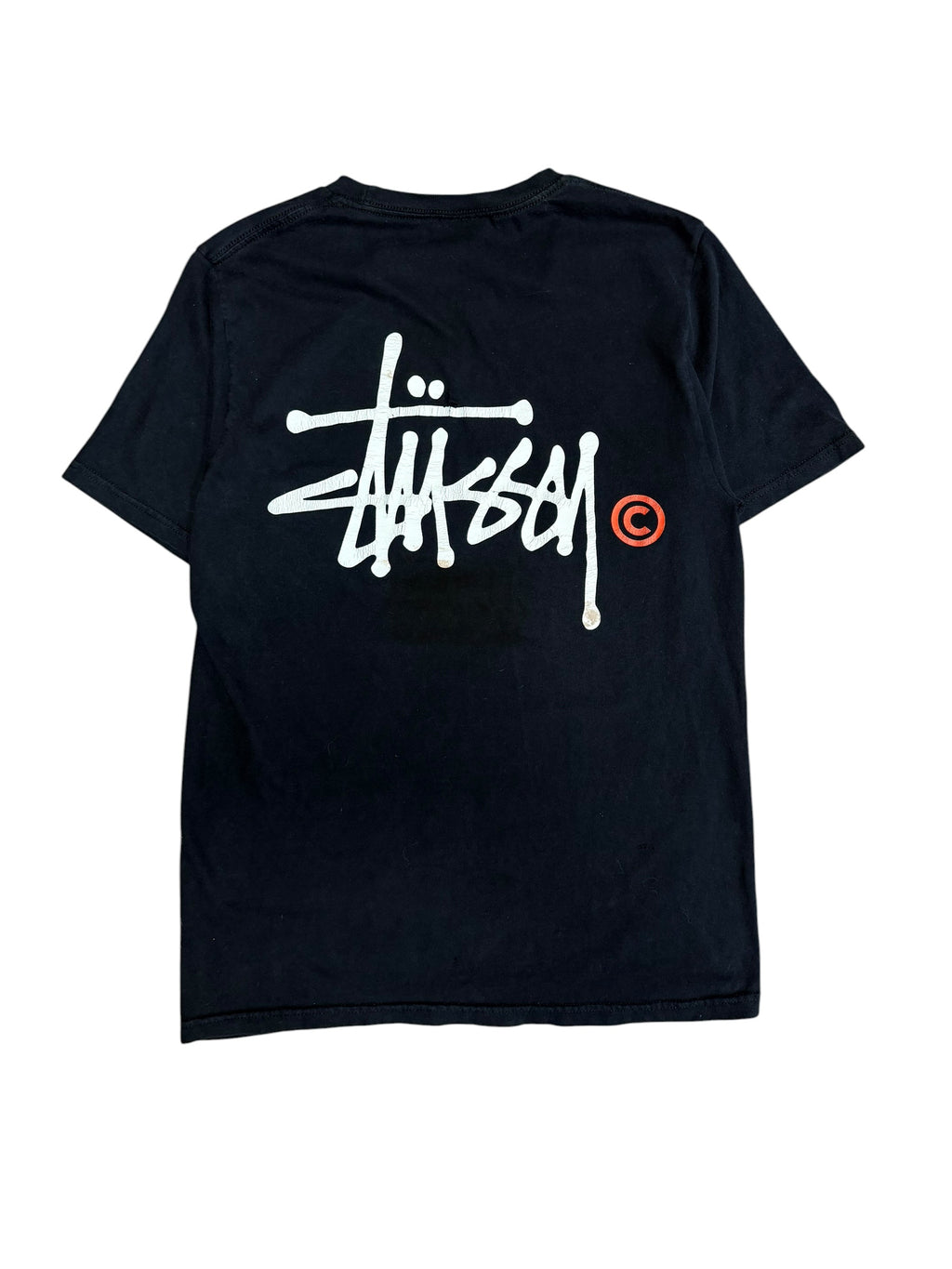 Vintage 2000s Stussy Spellout Shirt Small