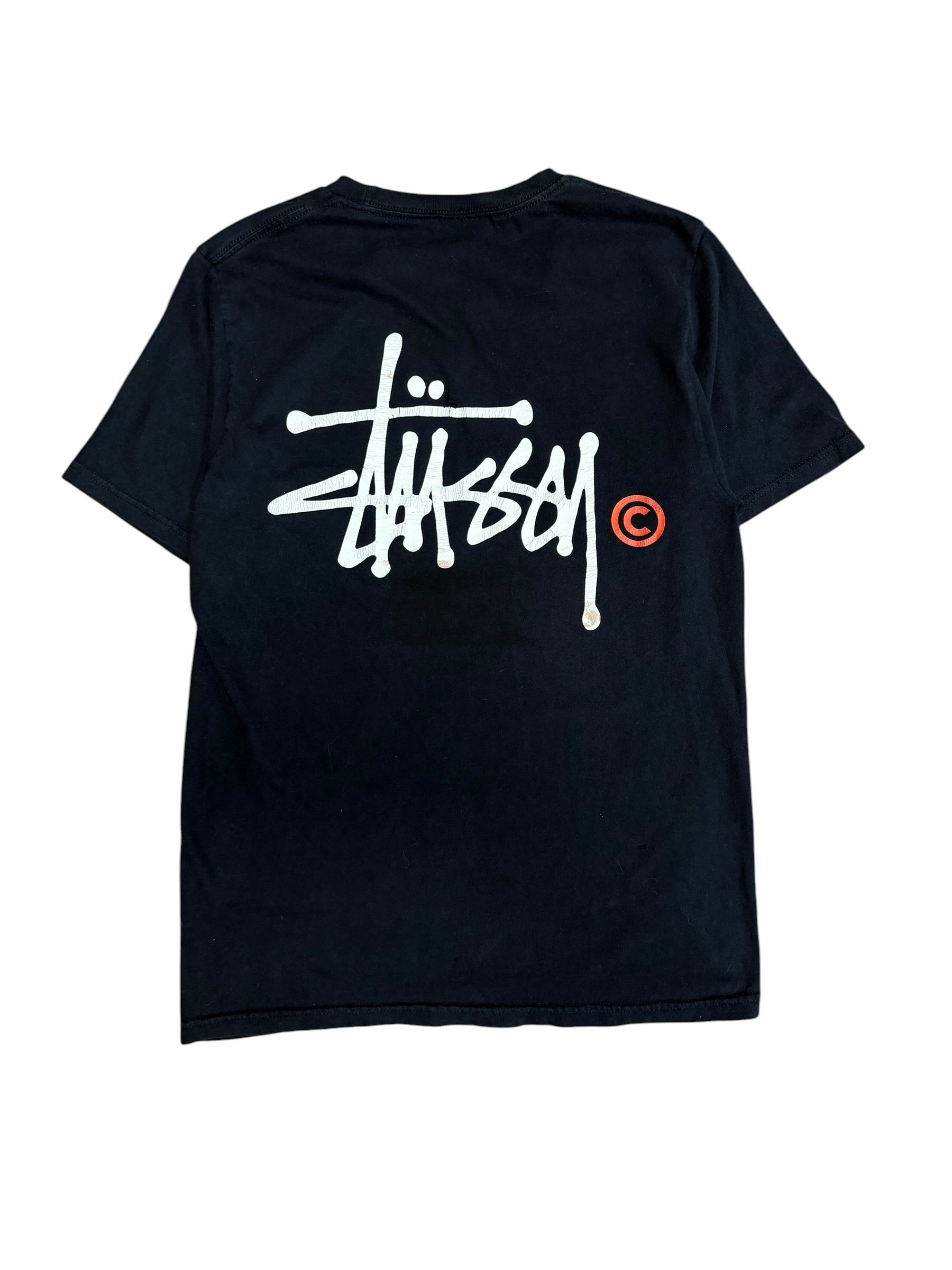 Vintage 2000s Stussy Spellout Shirt Small