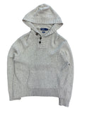 Vintage 2000s Polo Tan Knitted Hoodie Sweater XL